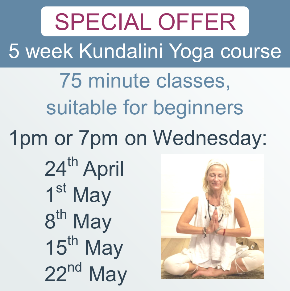Kundalini Yoga 5 week Newark 24-4-19