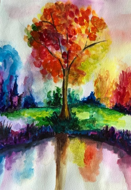 PB tree painting